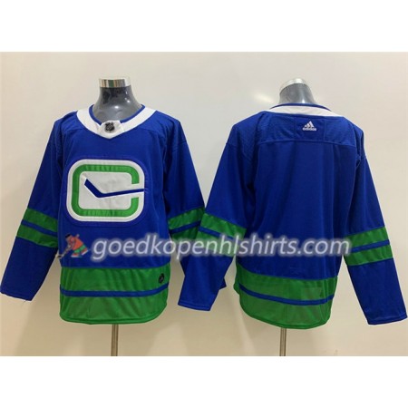 Vancouver Canucks Alternate Adidas 2019-2020 Blauw Authentic Shirt - Mannen